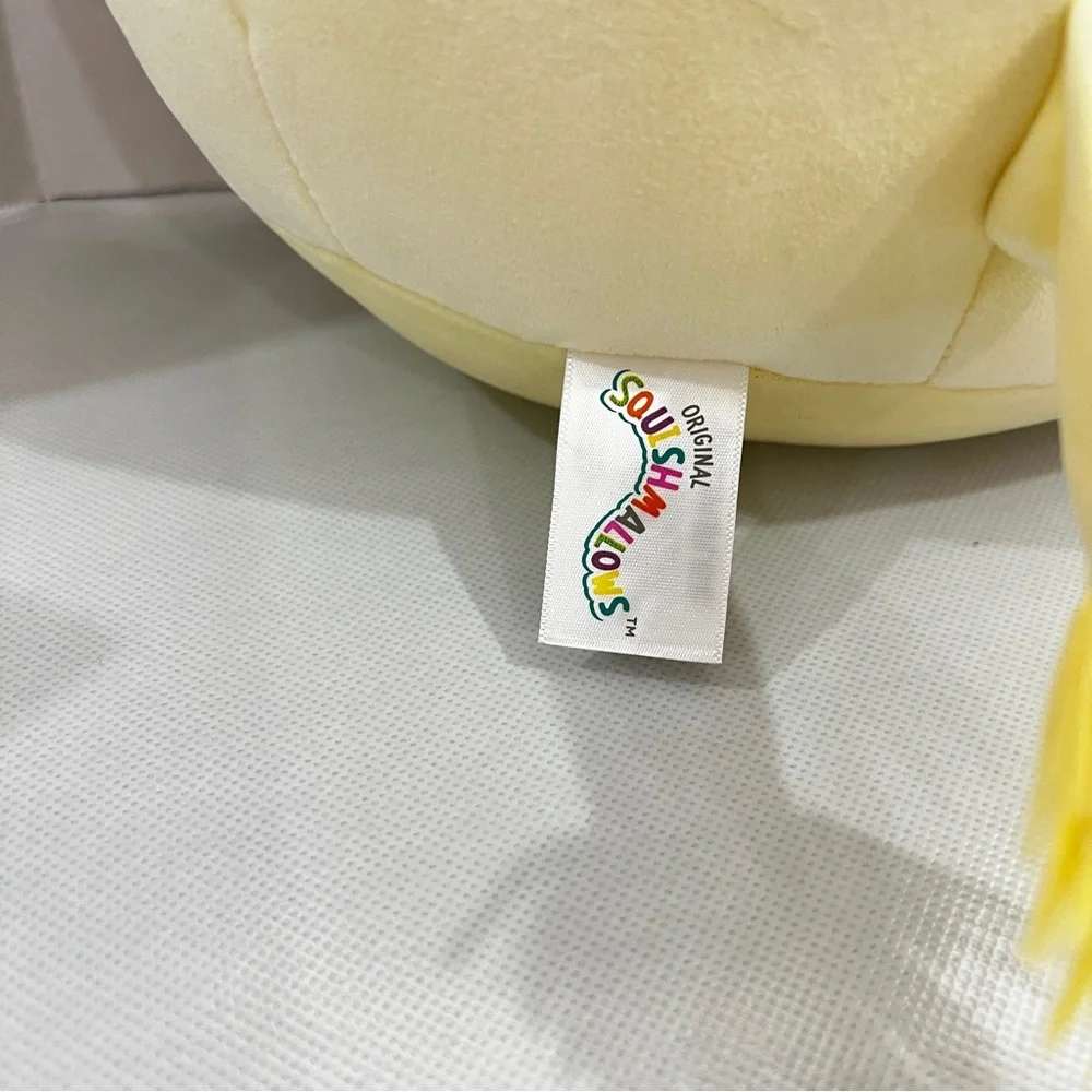 Squishmallows Dagmar The lemon Cow Size 12.5" Yellow Plush  Soft - Picture 11 of 14